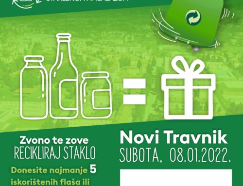 JKP „Vilenica-Čistoća„ d..o.o. Novi Travnik u suradnji s kompanijom  Ekopak d.o.o.  organizira dana 08.01.2022.godine uličnu kampanju  u Novom Travniku